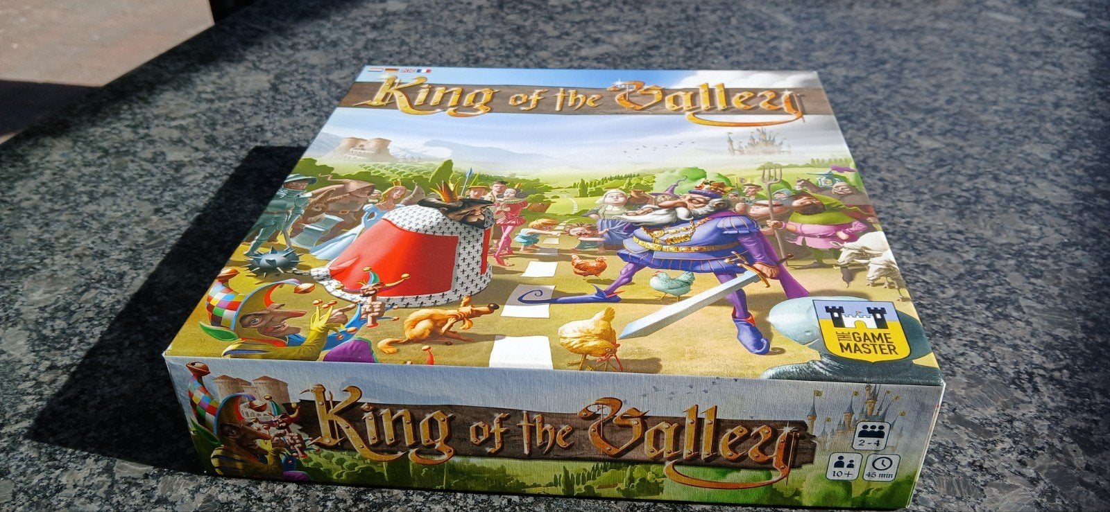 King of the Valley bordspel zo goed als nieuw + scoreblok, Een of twee spelers, Ophalen of Verzenden, Zo goed als nieuw, Game Master