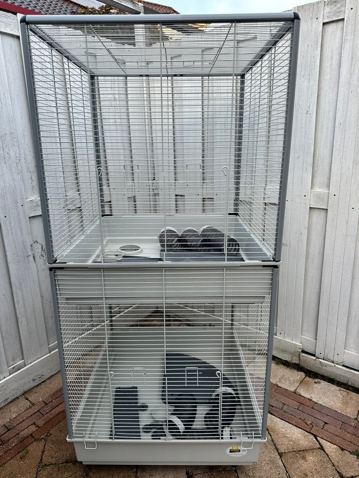 Frettenkooi, Dieren en Toebehoren, Ophalen, Kooi, Gebruikt, 90 cm of meer