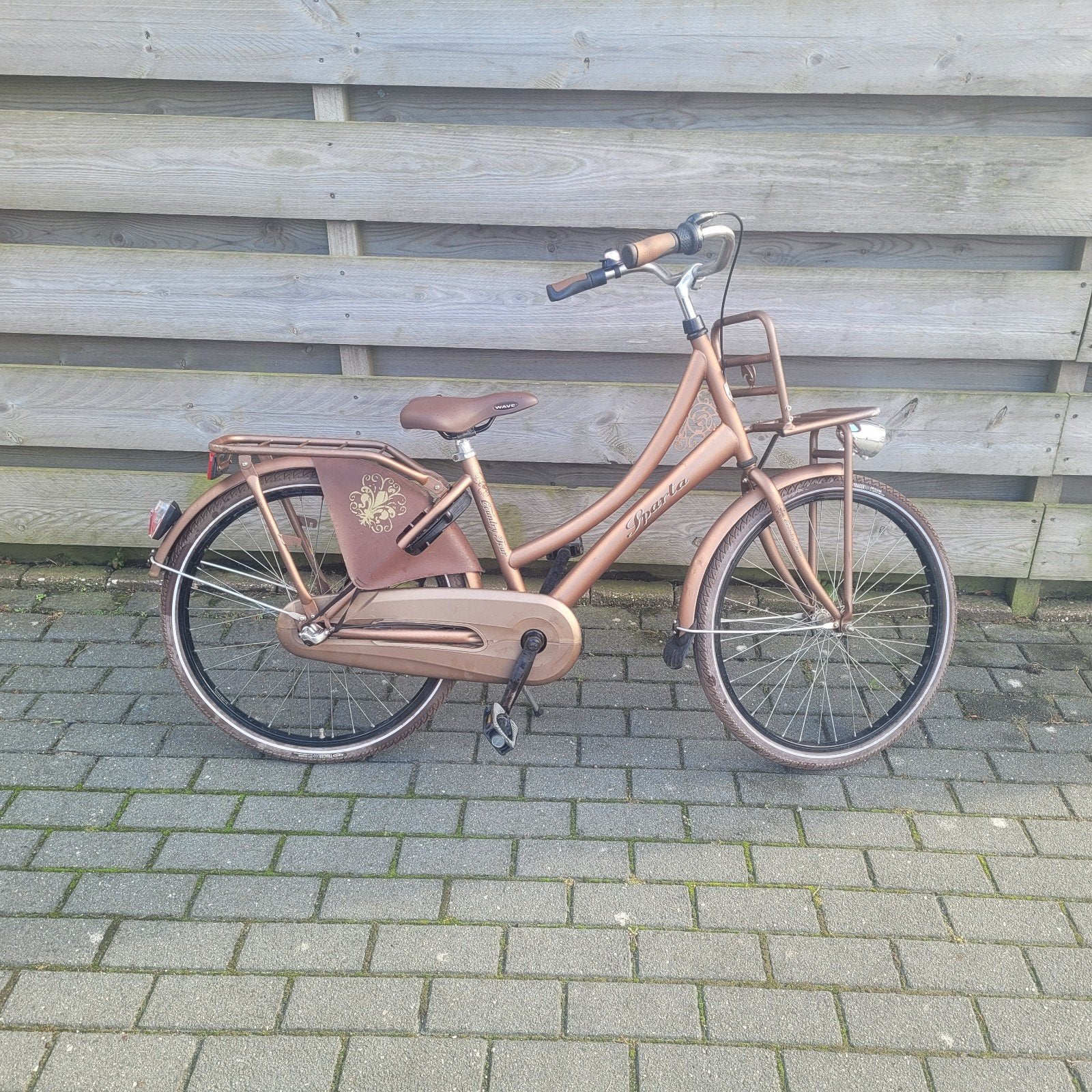 Leuke meisjesfiets 24 inch, Terugtraprem, Sparta, Versnellingen, Ophalen of Verzenden