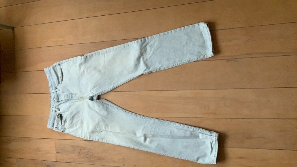 Levi's 501 W30 L32 Lichtblauwe jeans -, Overige jeansmaten, Gedragen, Levi's, Verzenden