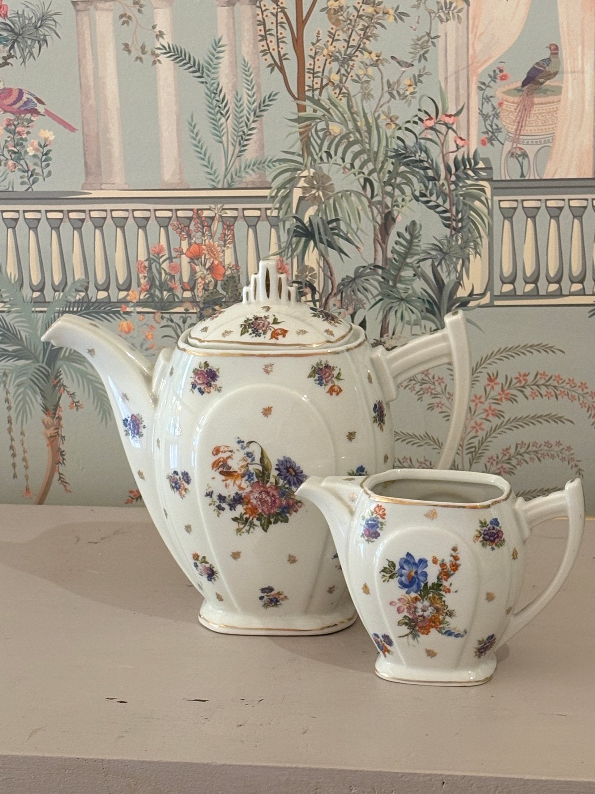 Art Deco Koffie- & Melkkan H&C Chodau (1918-1938), Ophalen of Verzenden