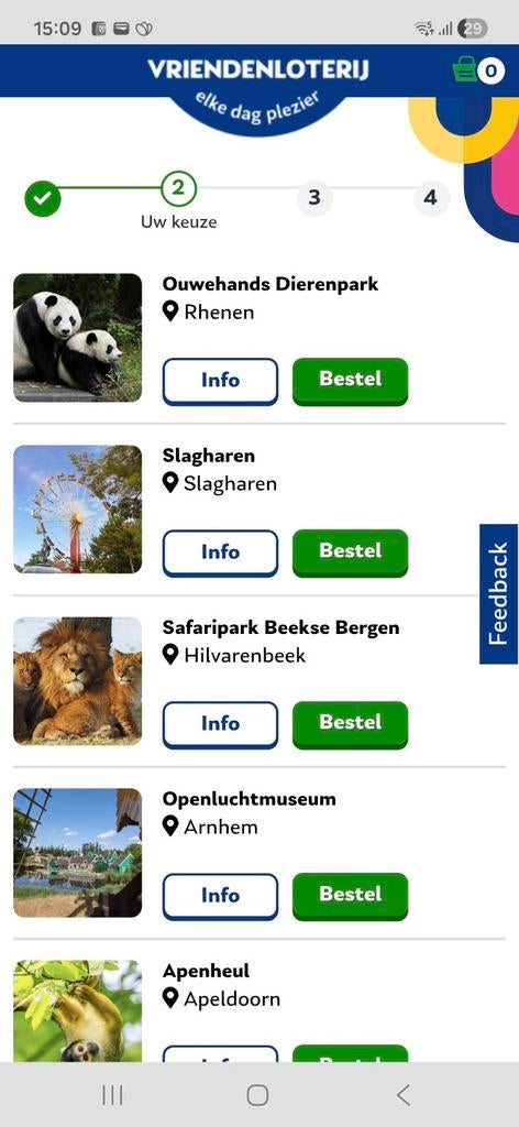 Tickets voor een uitje naar keuze., Tickets en Kaartjes, Drie personen of meer, Ticket of Toegangskaart