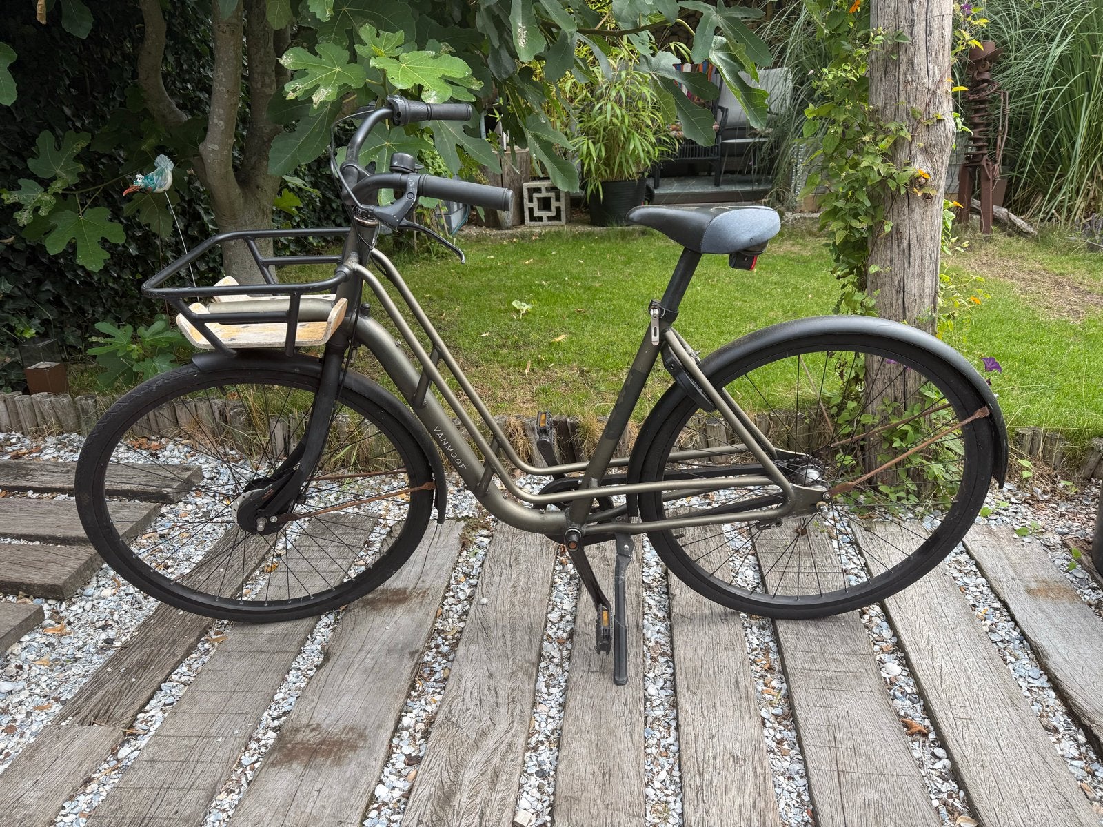 VanMoof fiets met 3 versnellingen en ringslot, Gebruikt, Versnellingen, 56 cm of meer, Ophalen