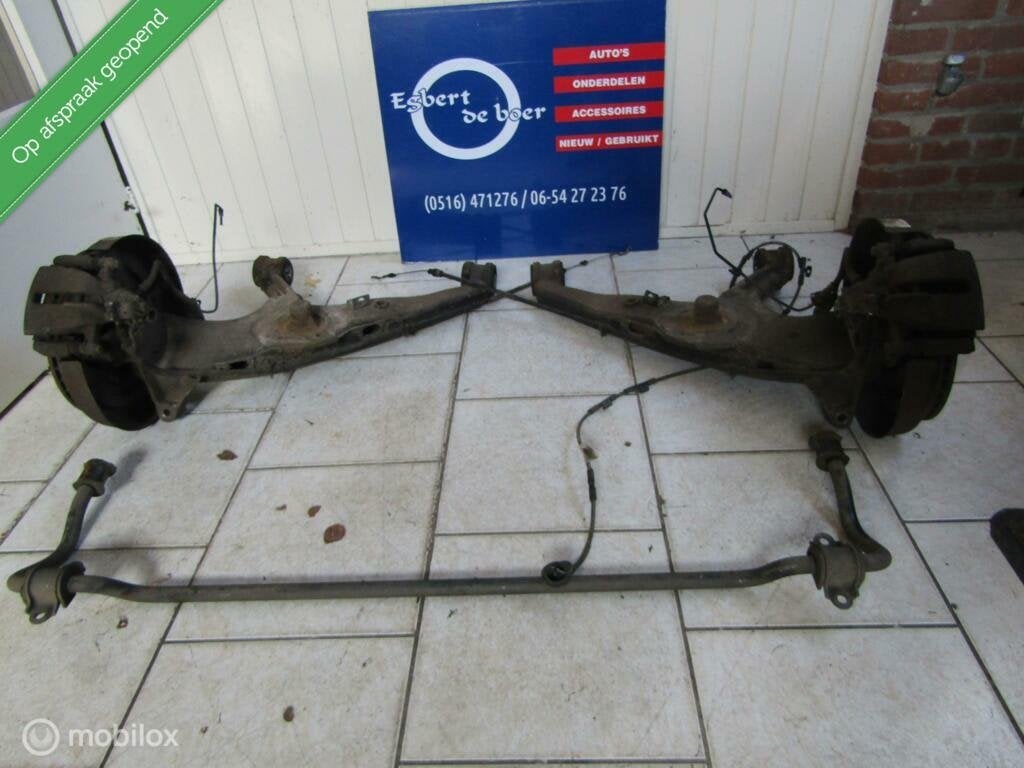 Achteras draagarm remklauw schijf volkswagen transporter, Gebruikt, Volkswagen, Ophalen of Verzenden, Volkswagen