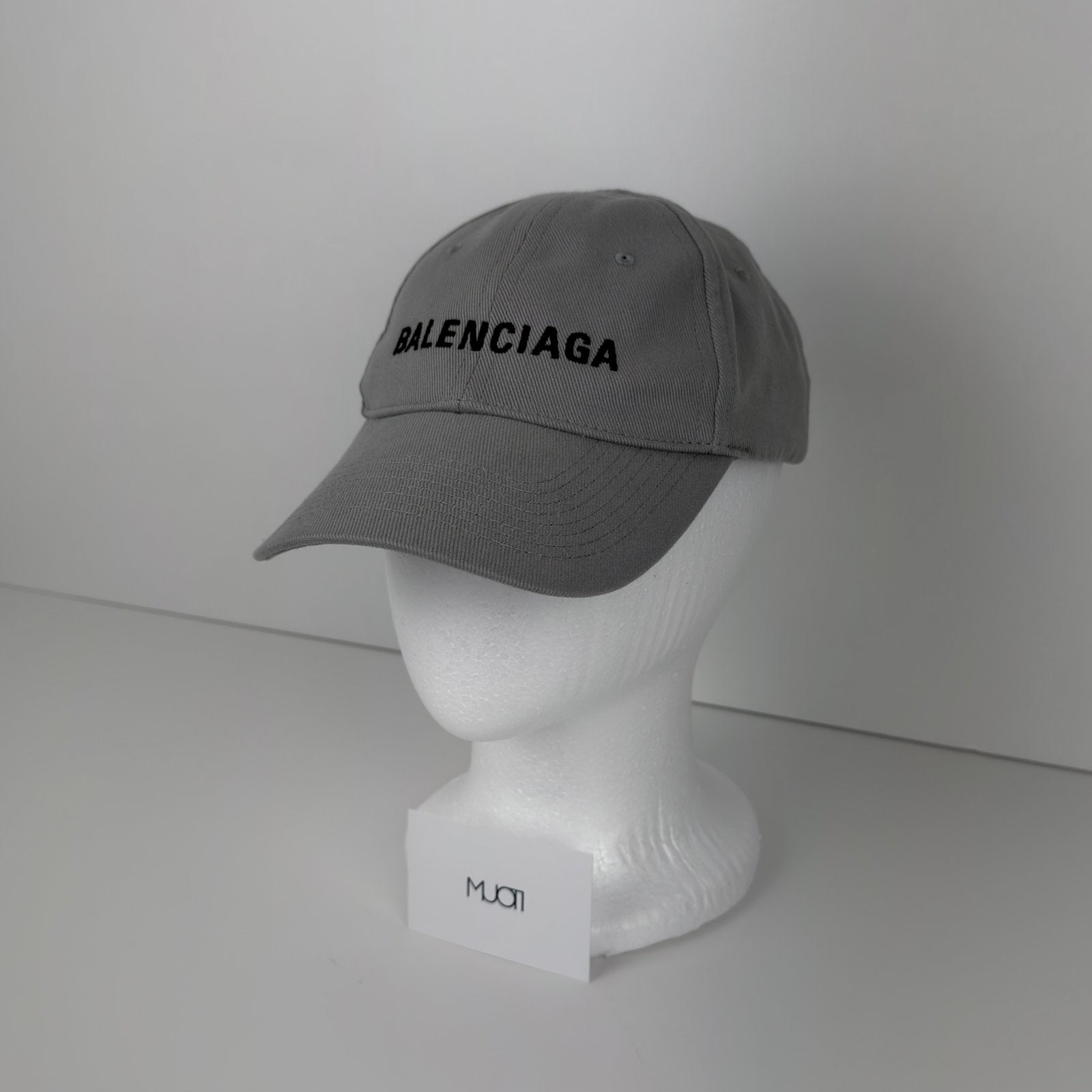 Balenciaga Classic Logo Baseball Cap Pet Grey Grijs Maat L, Ophalen of Verzenden, Nieuw, 58 of 59 cm (L, 7¼ of ⅜ inch), Pet