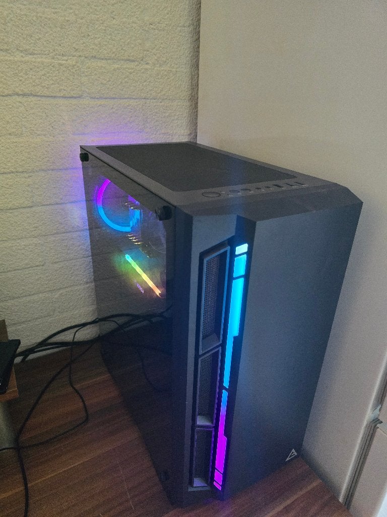 Game pc i5-10400F RTX 3070 16GB Corsair DDR 4 Gratis monitor, 512 GB, Zo goed als nieuw, Gaming, SSD