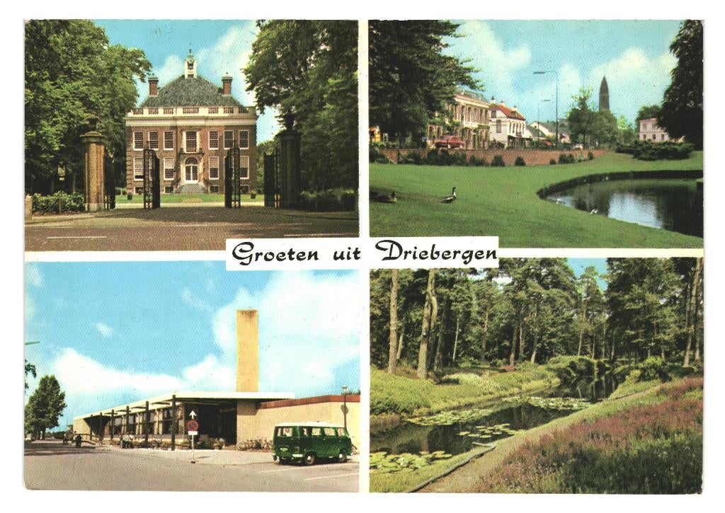 802346 Driebergen Utr 1970 Gelopen met Postzegel, Ophalen of Verzenden, 1960 tot 1980, Gelopen, Utrecht