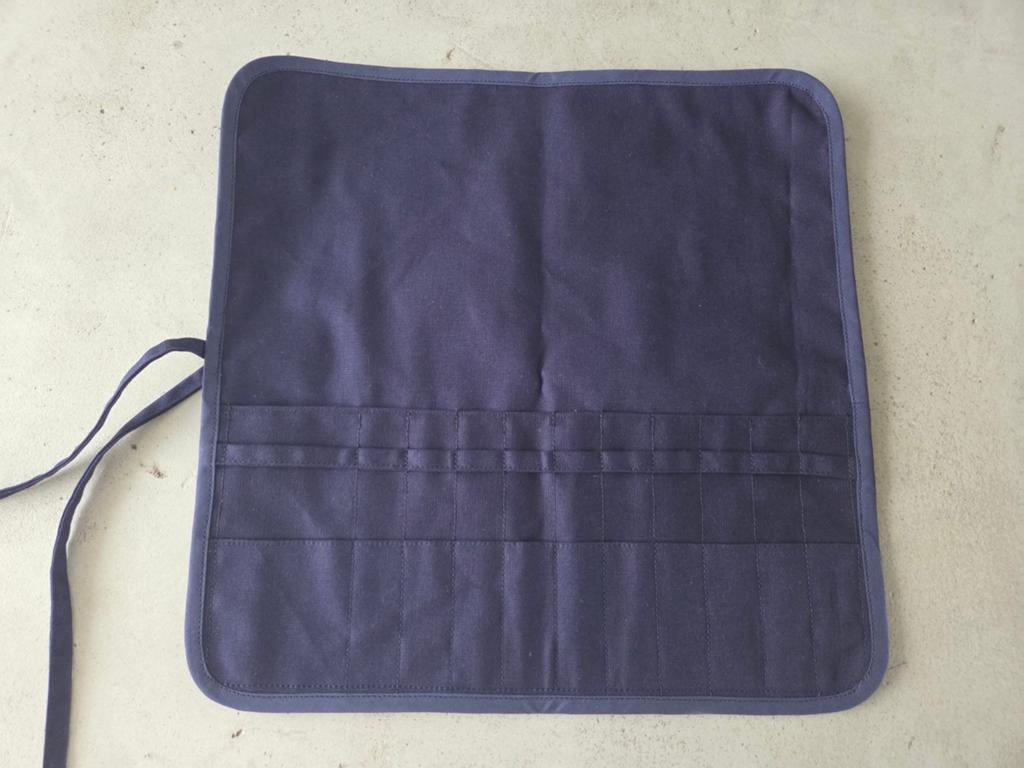 Donkerblauw etui voor verfkwasten en penselen tot 38 cm, Ophalen of Verzenden, Nieuw