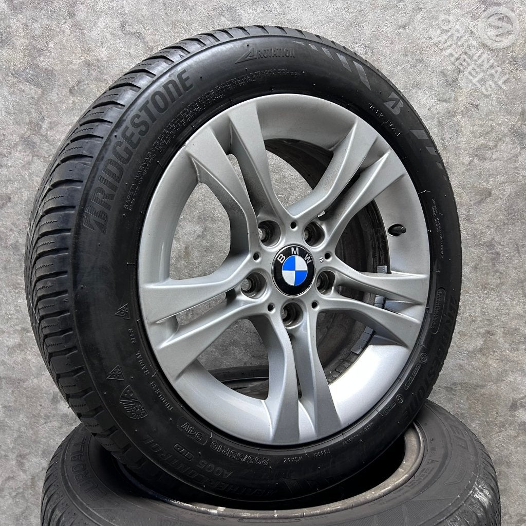 16 inch originele velgen + all season banden BMW 3 serie, Gebruikt, 16 inch, Info@originalwheels.nl, Banden en Velgen