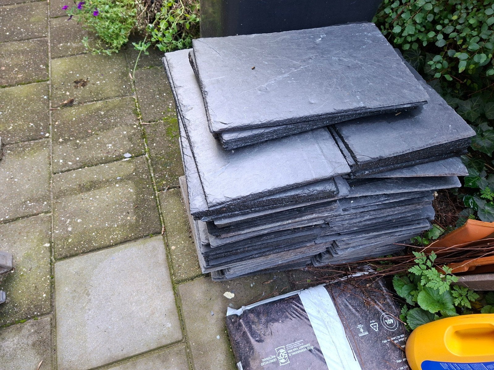 partij leien, Doe-het-zelf en Verbouw, Ophalen, Nieuw, 5 tot 10 m², Overige typen
