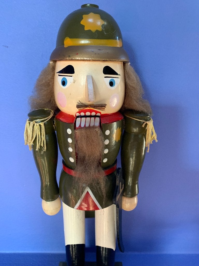 Vintage houten notenkraker van 32 cm hoog, Ophalen of Verzenden, Huis en Inrichting