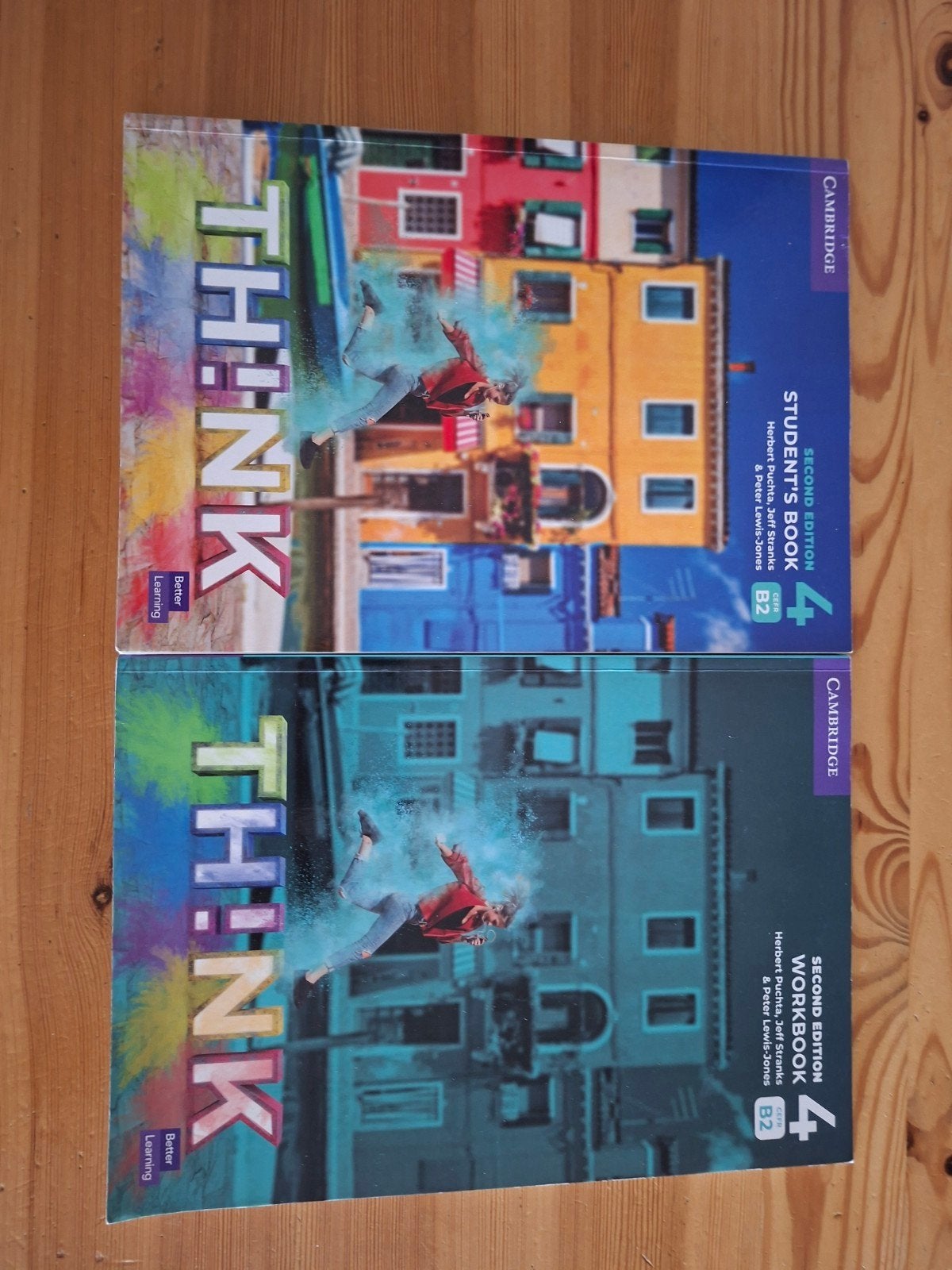 Think Student's Book & Workbook B2 - Cambridge, Herbert Puchta, Jeff Stranks & Peter Lewis-Jones, Ophalen of Verzenden, Zo goed als nieuw