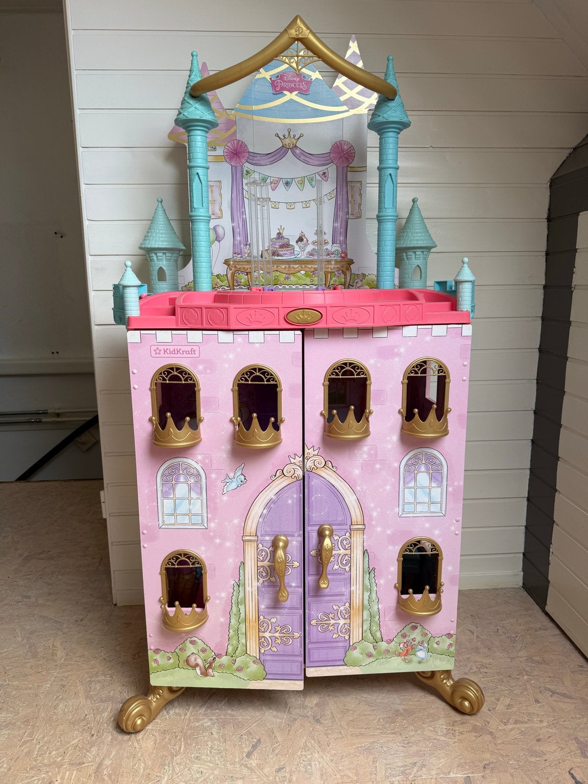 Kidkraft Barbie Huis - Groot Poppenhuis met Meubels, Ophalen, Gebruikt, Poppenhuis