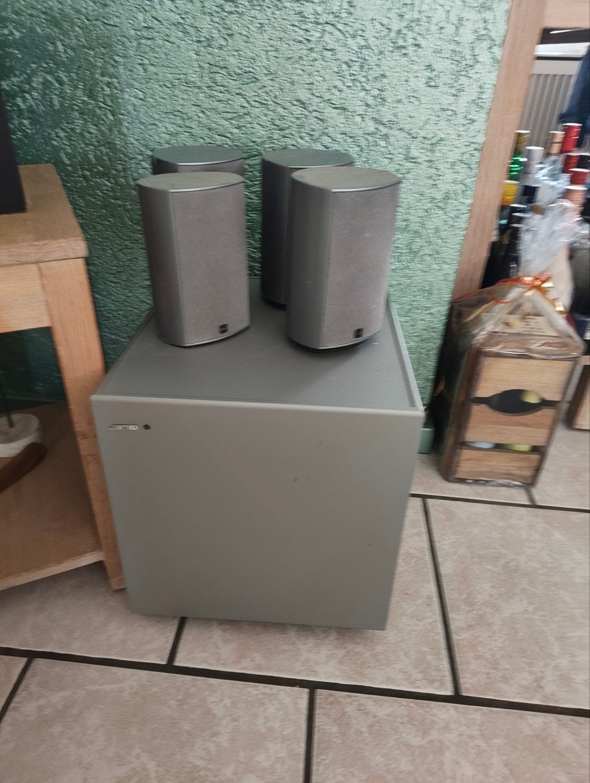 Complete Jamo Speakerset met Krachtige Actieve A 3SUB.1 Subw, Overige merken, 70 watt of meer, Ophalen of Verzenden, 5.1-systeem