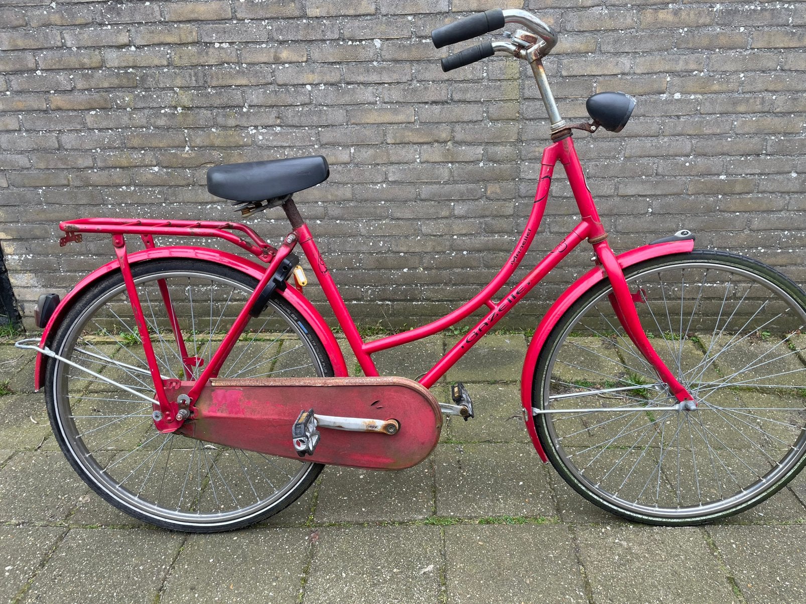 Gazelle madelief meidenfiets, Minder dan 47 cm, Ophalen, Zo goed als nieuw