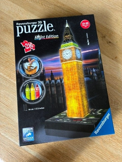 Te koop 3D puzzels  Ravensburger, Ophalen of Verzenden, Minder dan 500 stukjes, Zo goed als nieuw, Rubik's of 3D-puzzel