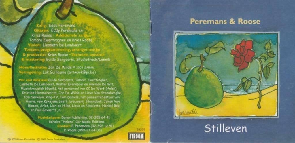 Peremans & Roose - Stilleven, Verzenden, Zo goed als nieuw, Pop