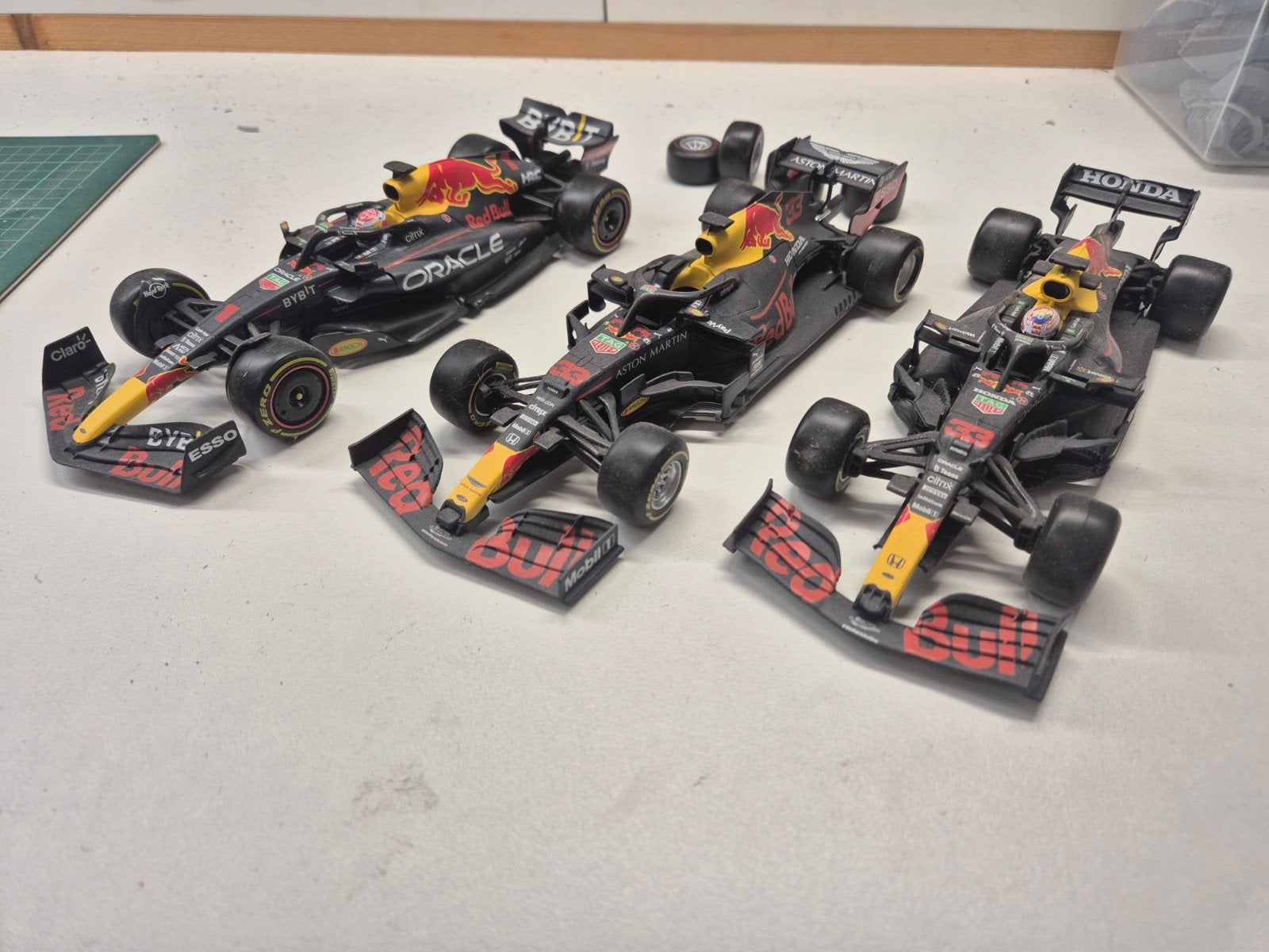 1/24 Formule 1 auto's Max Verstappen, Ophalen of Verzenden, Gebruikt, Auto, Bburago