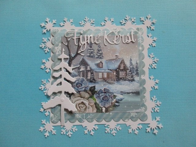 125 KERST opleg setje / huis, Verzenden, Nieuw, Kerst, Overige typen