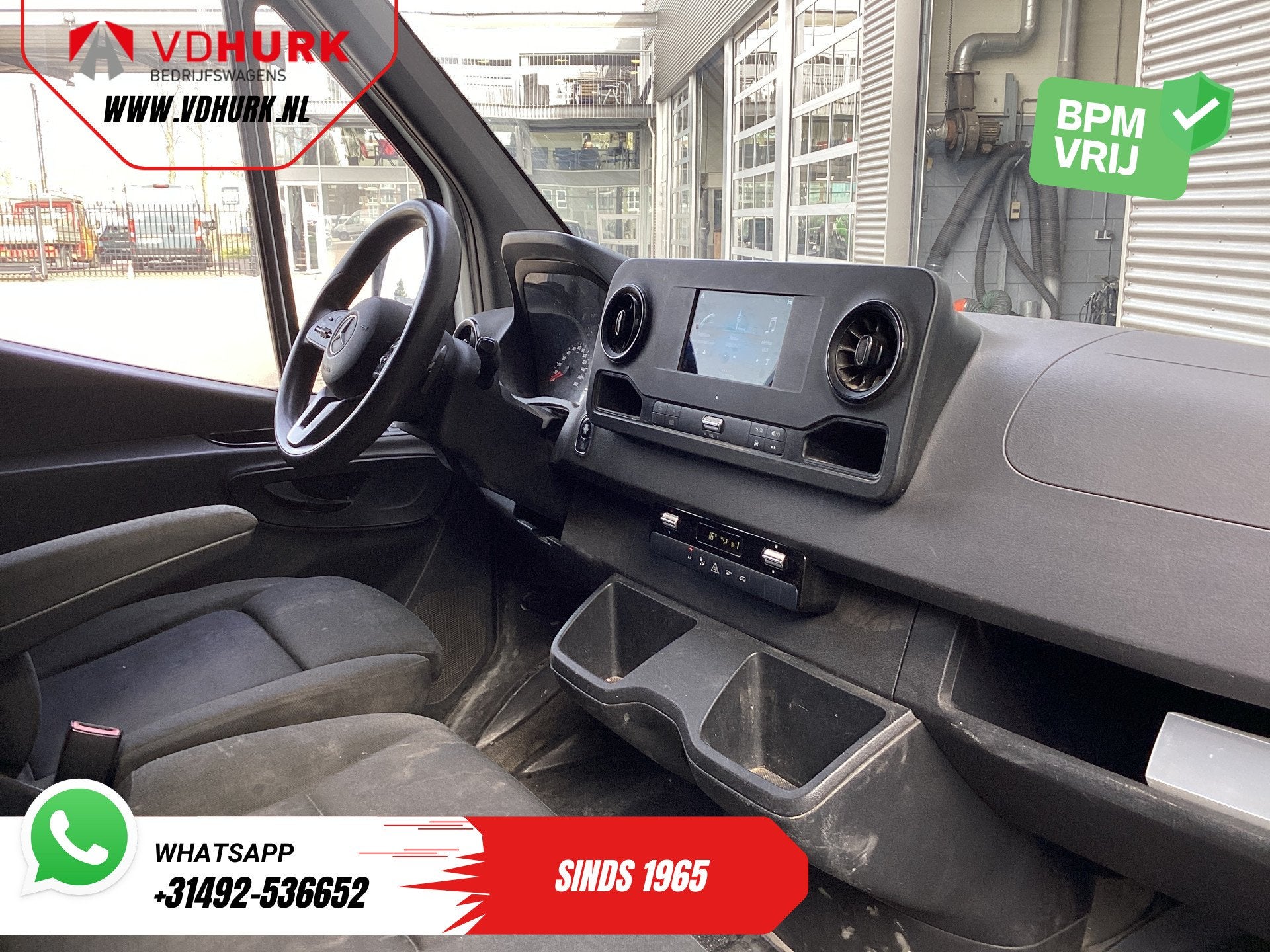 Mercedes-Benz Sprinter 314 2.2 CDI Aut. L2H2 EXPORT Carplay/, Auto's, Gebruikt, Euro 6, 2000 kg, Wit