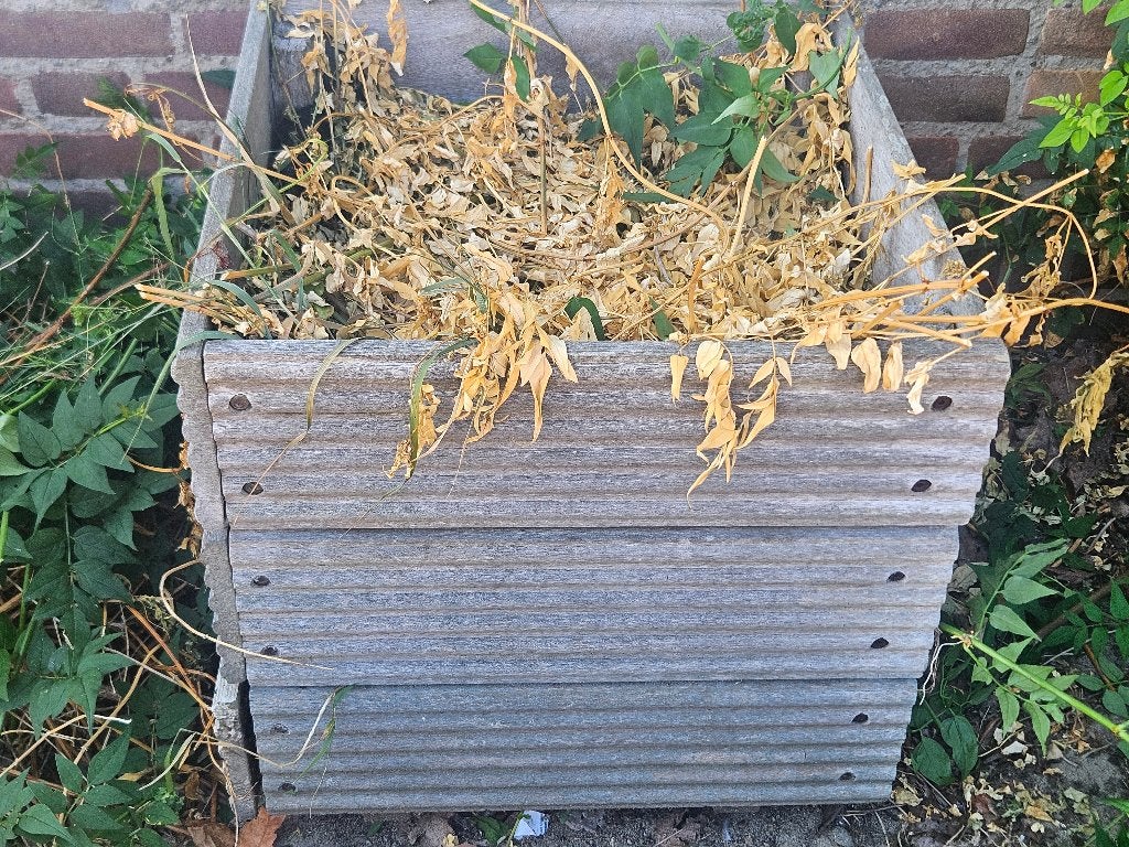 Plantenbakken steigerhout, Tuin en Terras, Bloembakken en Plantenbakken, Ophalen, Gebruikt, Minder dan 60 cm, Vierkant