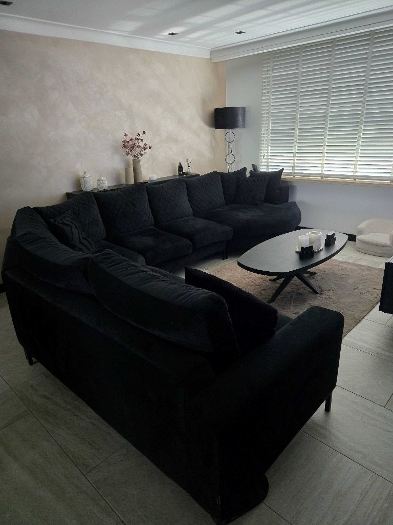 Luxe Urban Sofa Lausanne U-Bank (Brooklyn kussens), Ophalen, Zo goed als nieuw, Stof, Eric Kuster stijl - (Brooklyn kussens)