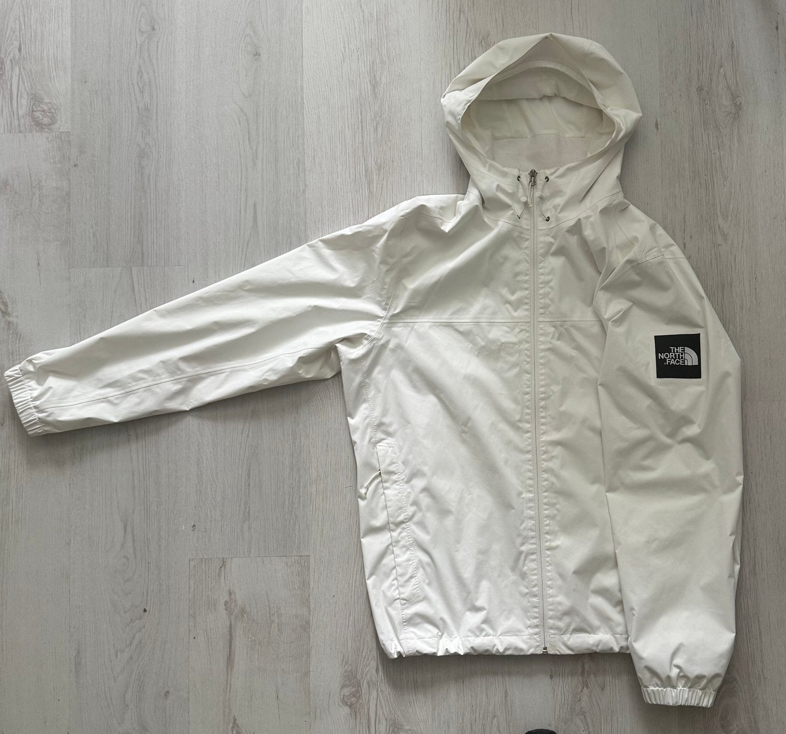 The North Face Jas, Ophalen of Verzenden, Gedragen, Maat 56/58 (XL), Wit