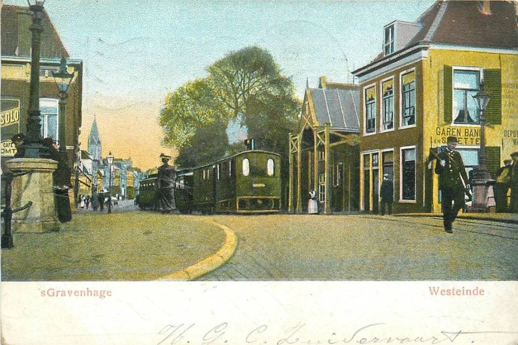 388-241-045 Den Haag Westeinde, Ophalen of Verzenden, Voor 1920, Zuid-Holland