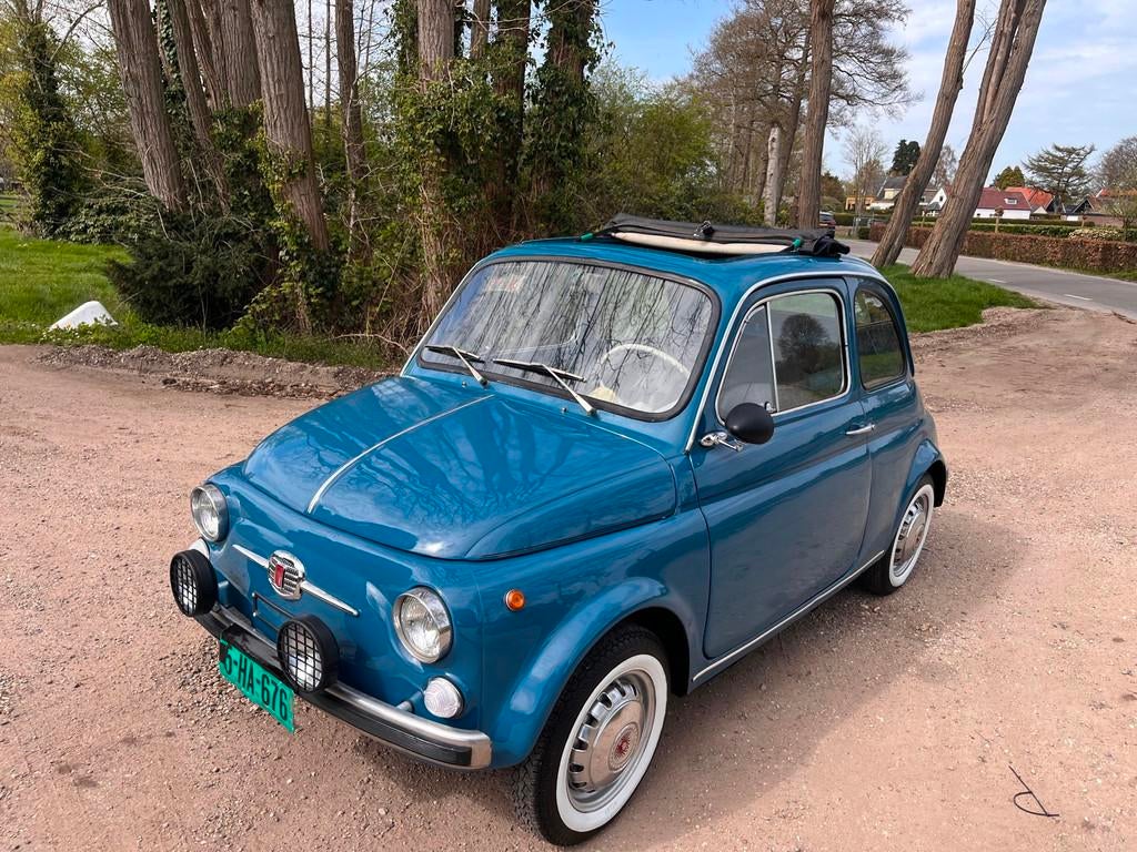Fiat 500 F, Auto's, Fiat, Bedrijf, Te koop, Benzine, Coupé, Handgeschakeld, Origineel Nederlands, Gebruikt