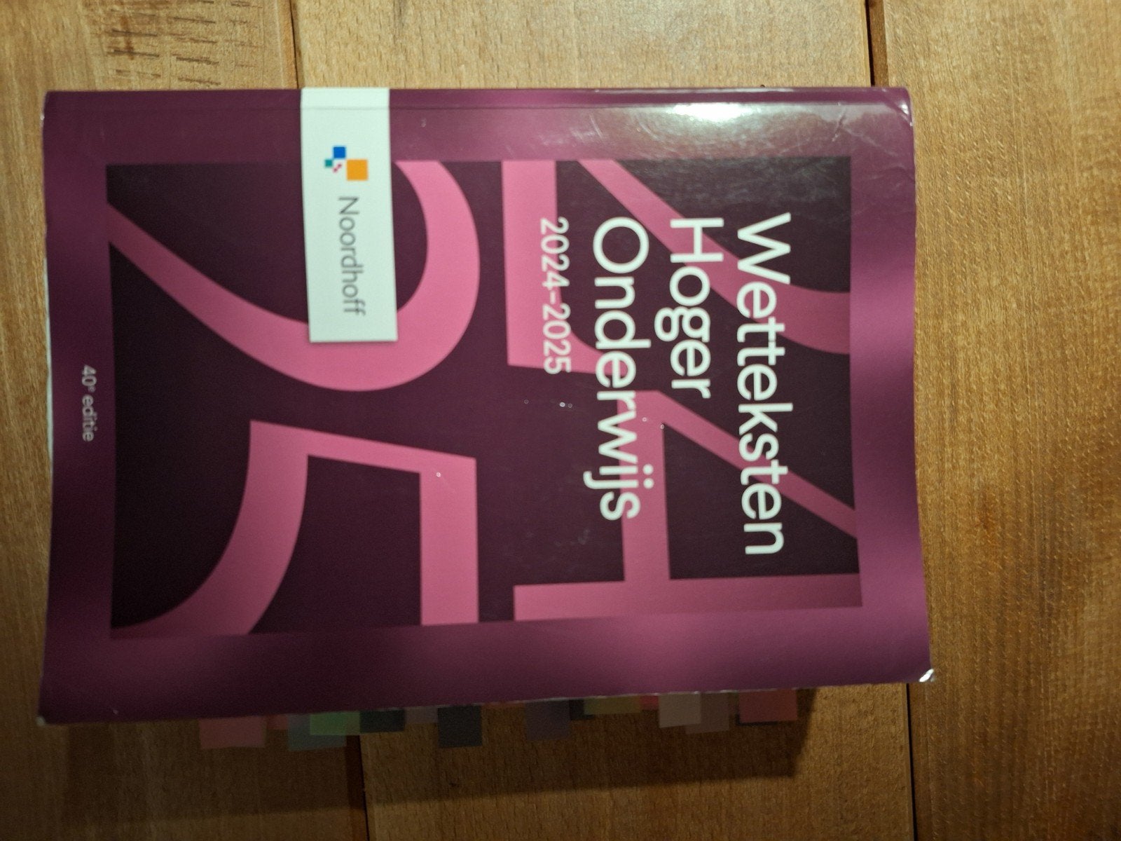 Wetteksten Hoger Onderwijs 2024-2025 - Noordhoff, Boeken, Noordhoff, Zo goed als nieuw, Gamma, HBO