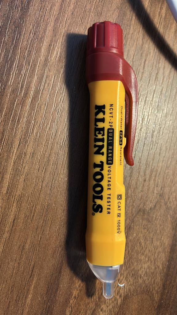 Klein Tools NCVT-2P Dual Range Voltage Tester, Ophalen, Zo goed als nieuw, Overige typen