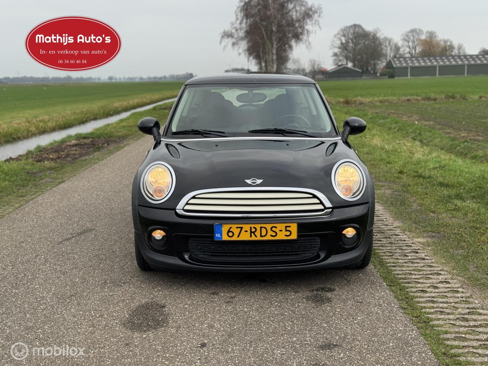 Mini Mini 1.6 One MINIMALIST Business Line nette staat! Airc, Auto's, Voorwielaandrijving, Euro 5, 40 €/maand, 4 stoelen
