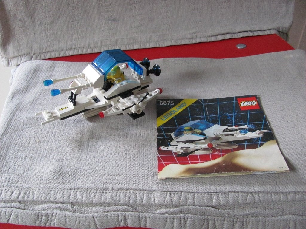 Legoland set 6875 Hovercraft + Beschrijving uit 1988, Lego, Ophalen of Verzenden, Zo goed als nieuw, LEGOLAND