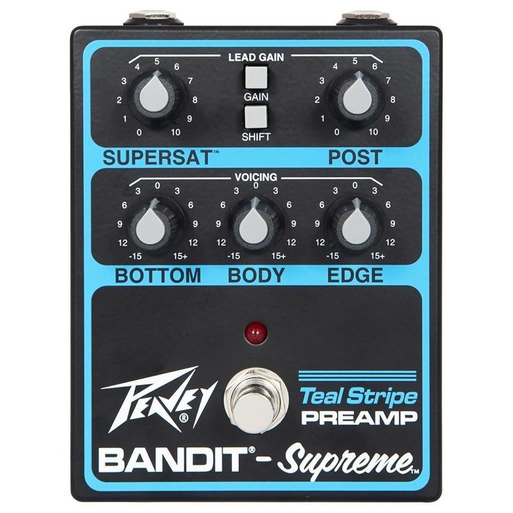 Peavey Bandit Supreme Teal Stripe Preamp Pedal effectpedaal, ., Overige typen, Nieuw, Ophalen of Verzenden