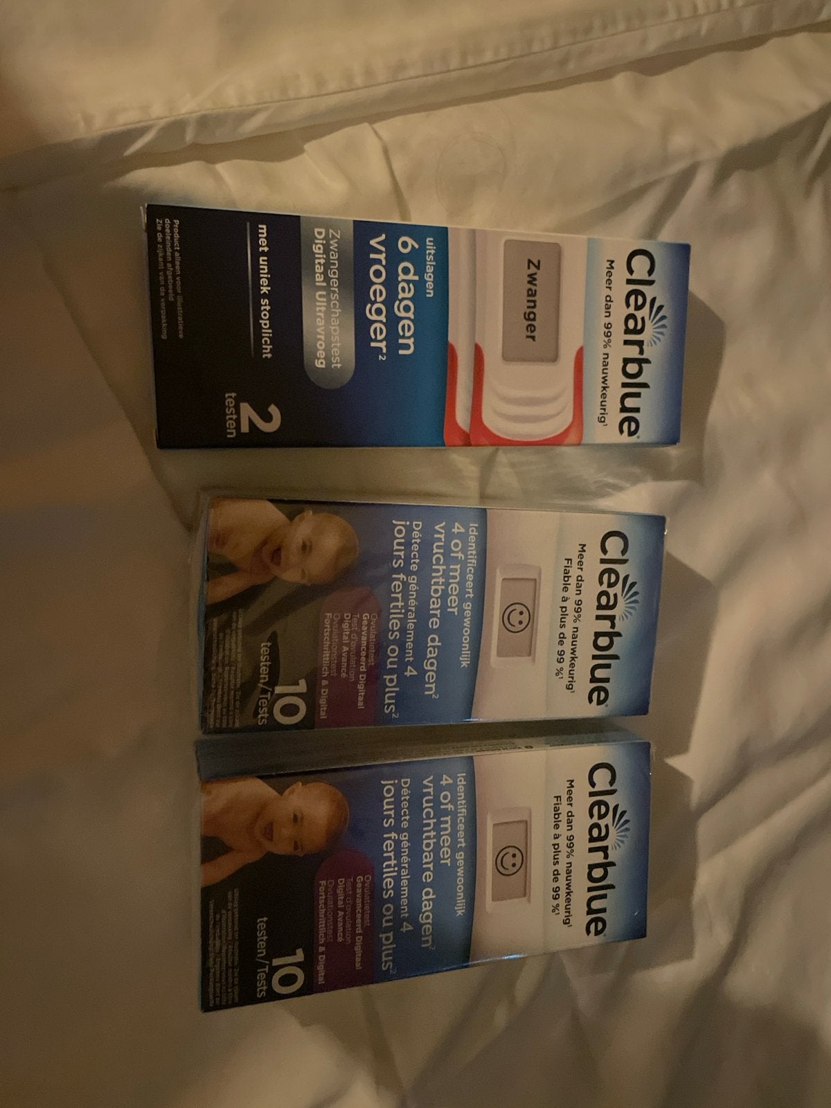 Clearblue ovulatietest geavanceerd 2 dozen. Plus 1 zwangersc, Ophalen of Verzenden, Nieuw