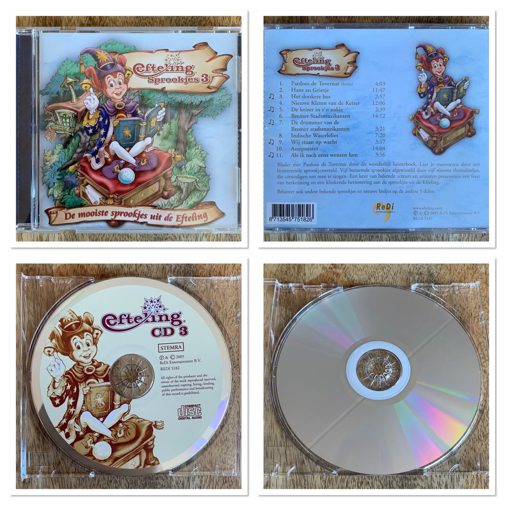De Mooiste Sprookjes Uit De Efteling Deel 3, Verzamelen, Efteling, Ophalen of Verzenden