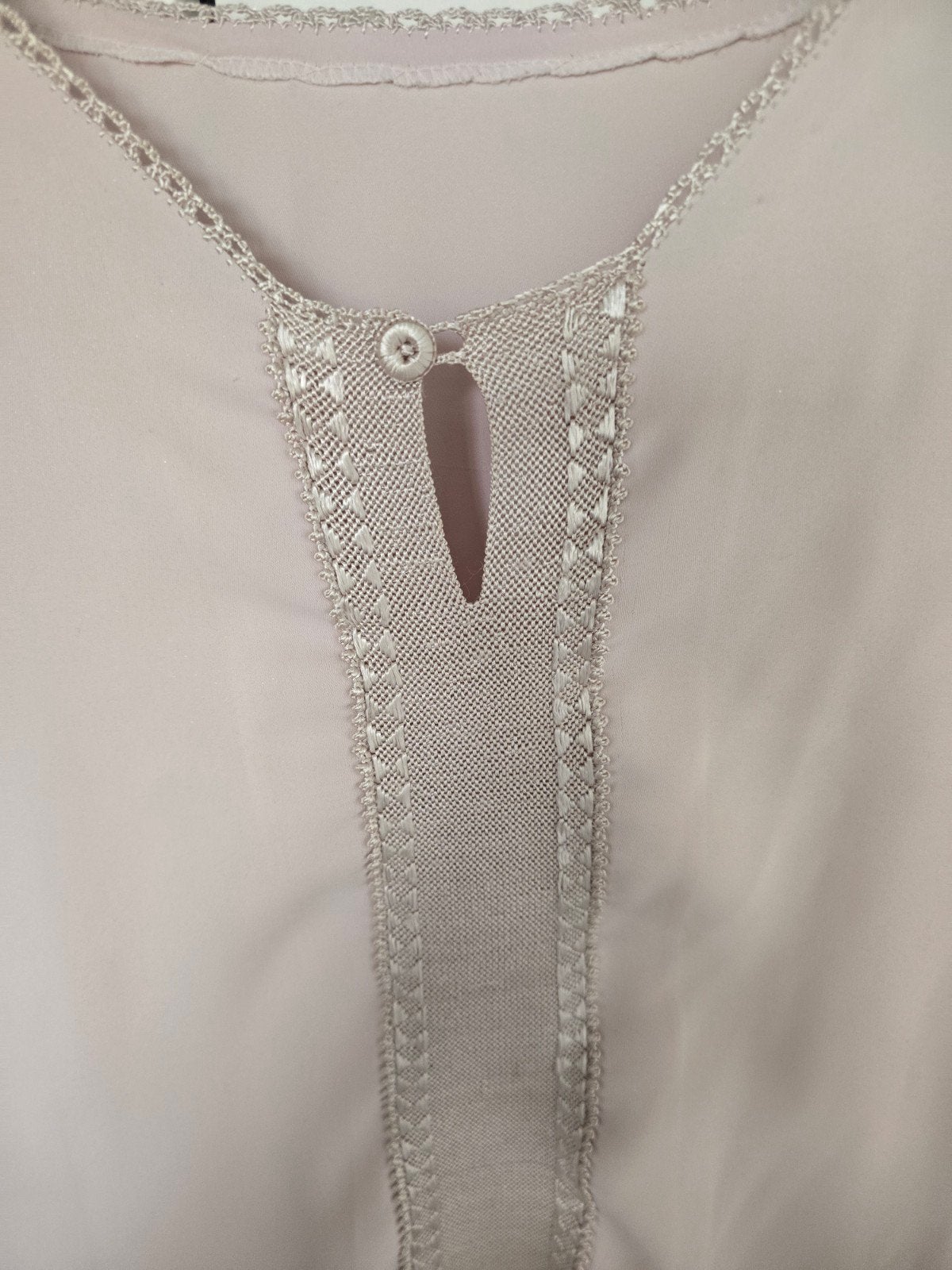 Handgemaakte Randa Kaftan - Elegante Traditionele Jurk, Maat 38/40 (M), Beige, Ophalen of Verzenden, Zo goed als nieuw