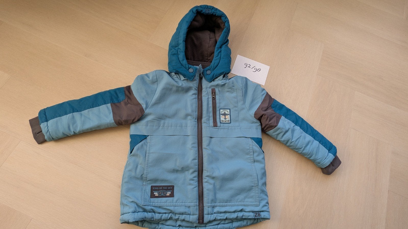 Z8 winterjas maat 92/98 - Nette staat, Z8, Ophalen of Verzenden, Zo goed als nieuw, Jongen