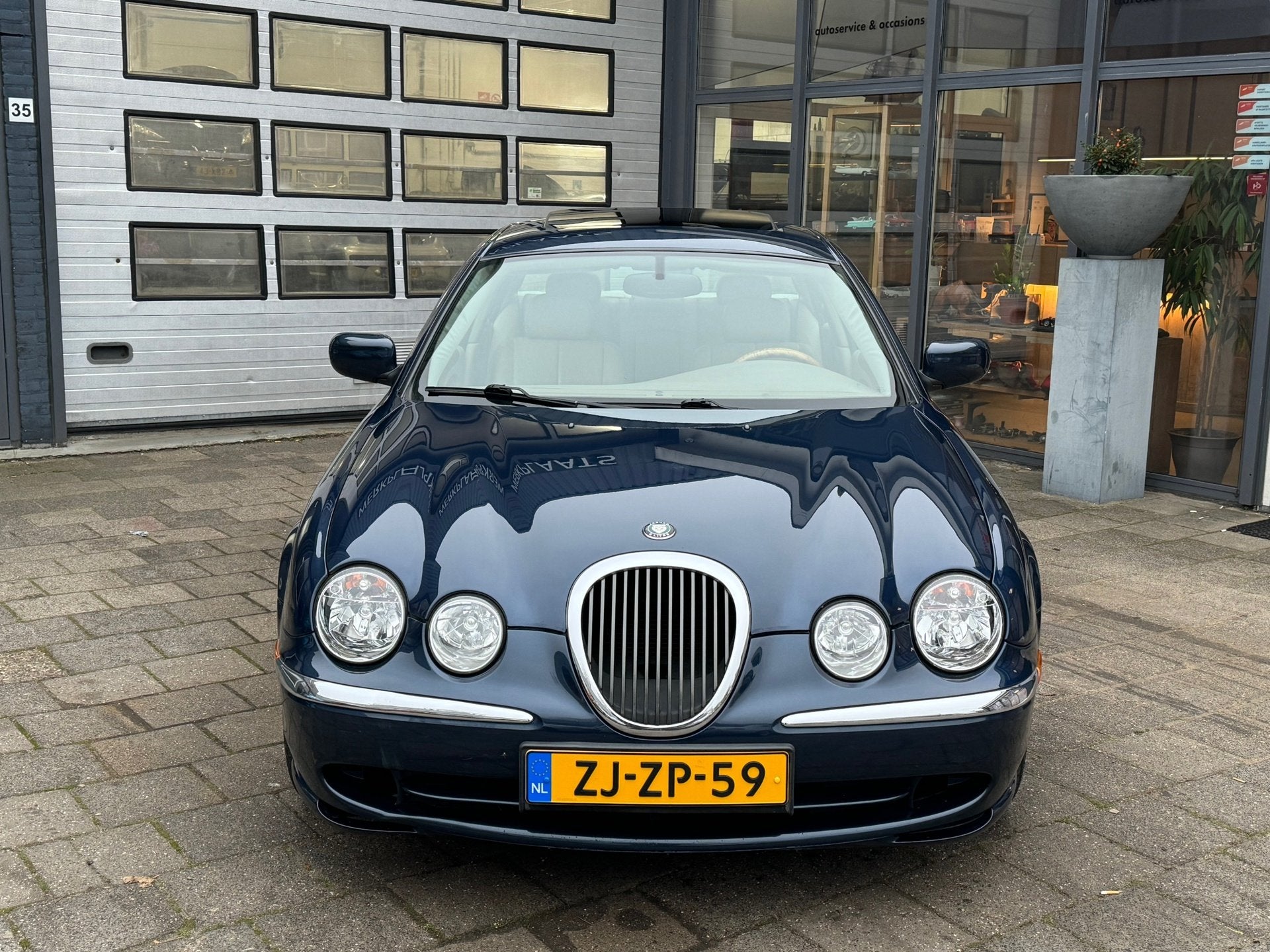 Jaguar S-type 3.0 V6 Executive | Clima | Cruise | Schuifdak, 238 pk, Gebruikt, 1850 kg, Blauw