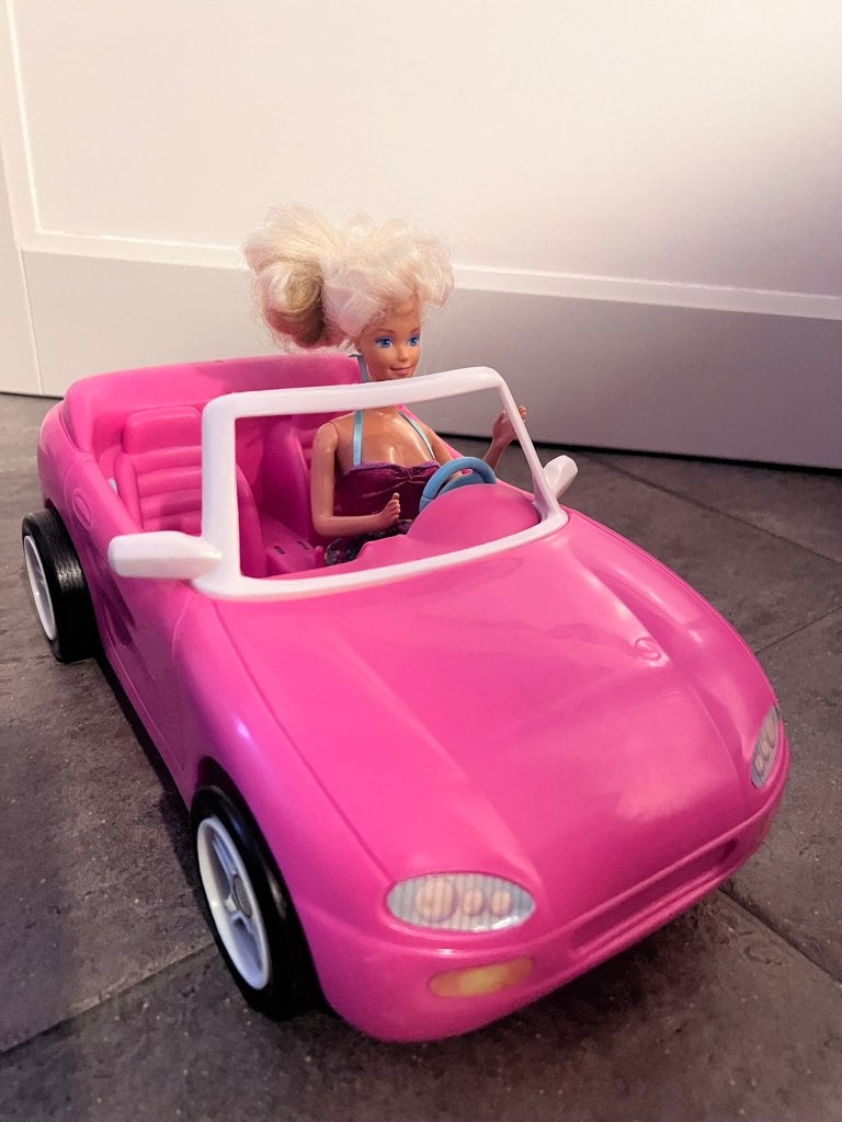 Barbie auto, Ophalen of Verzenden, Gebruikt
