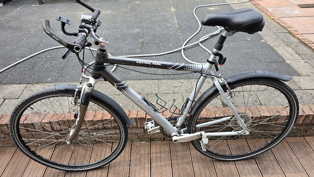 Giant Central Park (hybride fiets), Ophalen, Gebruikt, Velgrem, Versnellingen