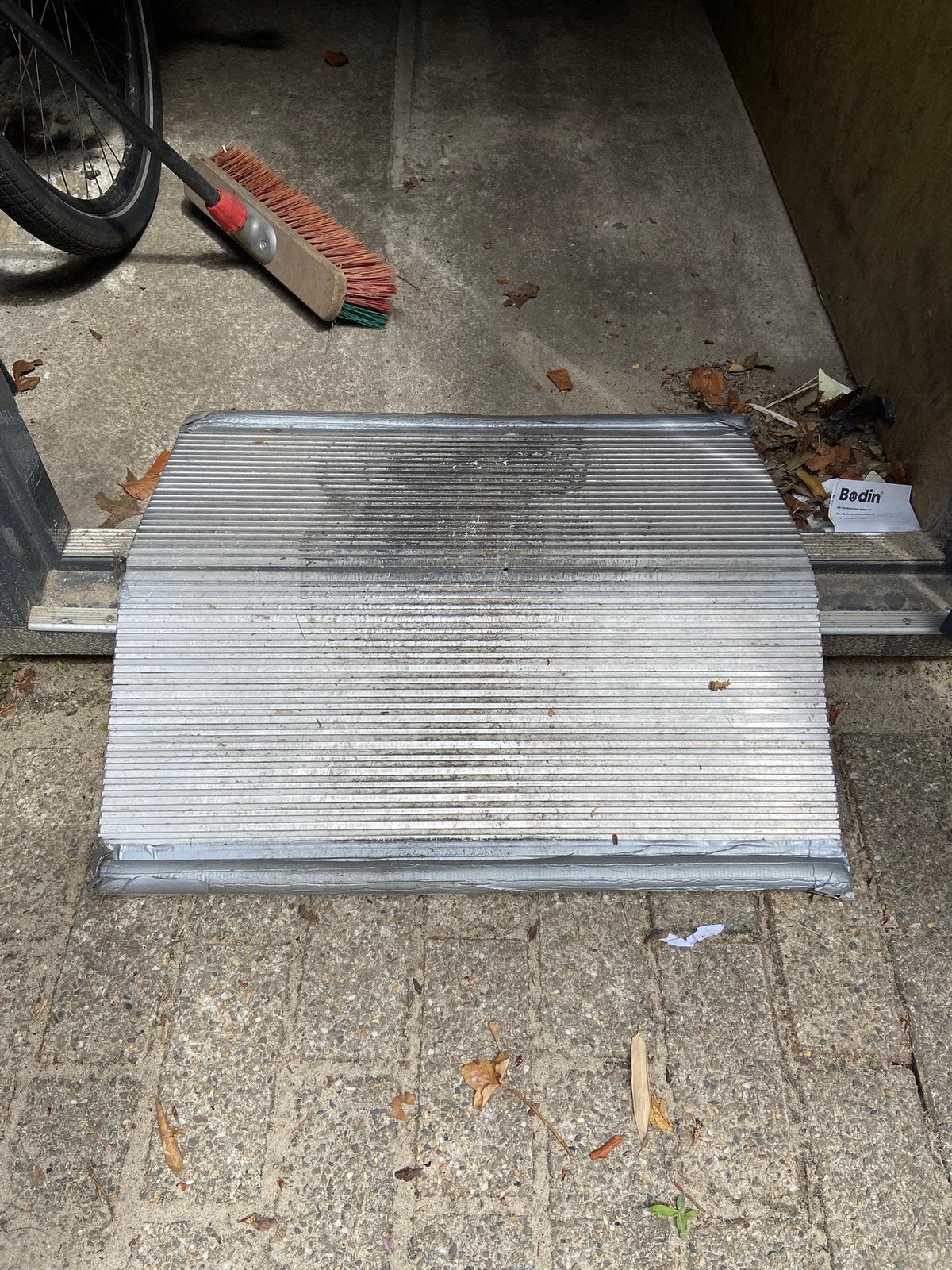 Aluminium drempelplaat, Ophalen, Gebruikt, Aluminium