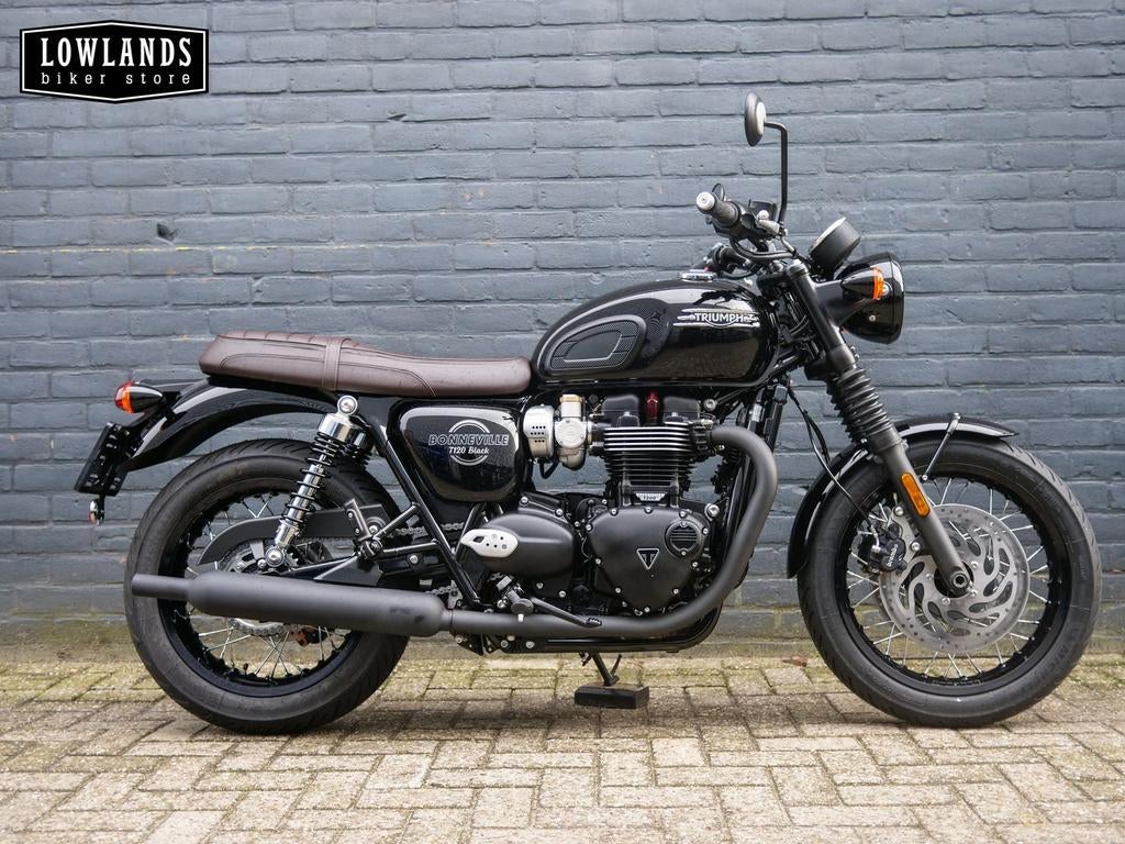 TRIUMPH BONNEVILLE T 120 BLACK (bj 2026), Motoren, Motoren | Triumph, 2 cilinders, Chopper, Bedrijf, Onbekend