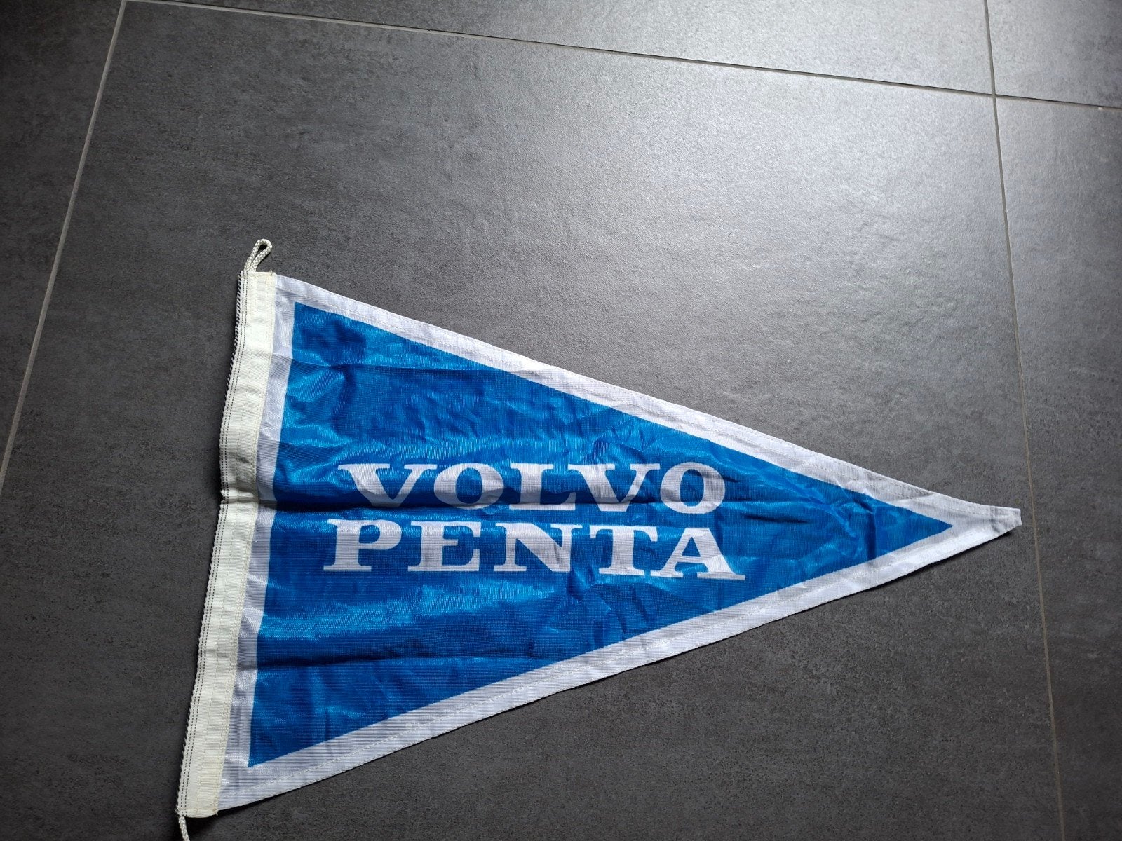 volvo penta vlag, Ophalen of Verzenden, Zo goed als nieuw, Reclamebord