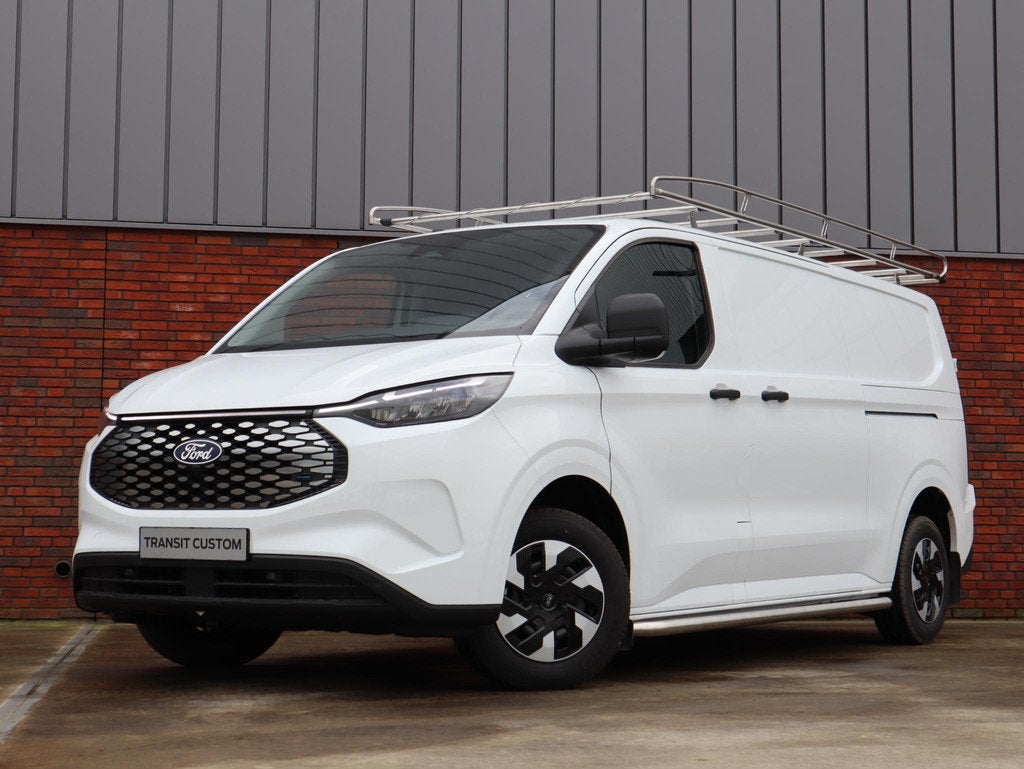 Ford E-Transit Custom 340 L2H1 Trend 65 kWh | 2x Schuifdeur, Automaat, 12 maanden, Parkeersensor, 329 km
