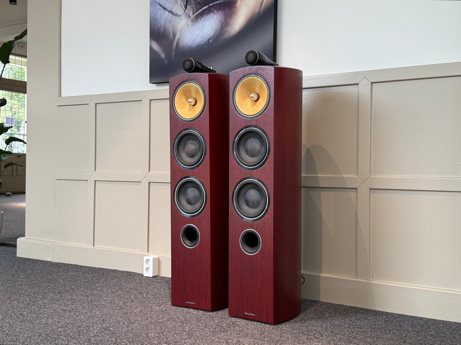 B&W 804 D2, 150 watt of meer, Speakerset, Ophalen of Verzenden, Zo goed als nieuw
