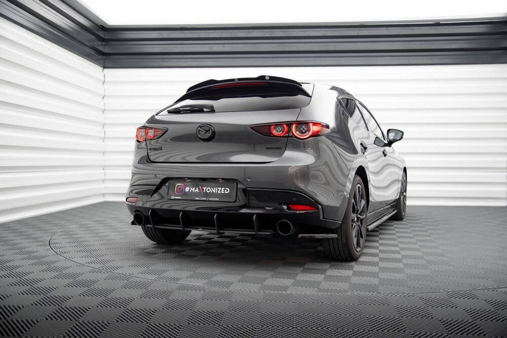 Voorlip spoiler sideskirt diffuser splitter - Mazda 3 19+, Ophalen of Verzenden
