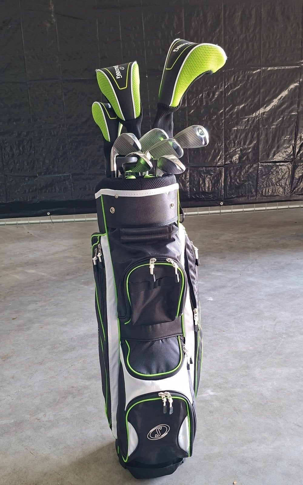 Spalding Elite gebruikte Golfset met Tas - Complete Set, Sport en Fitness, Ophalen, Zo goed als nieuw, Set, Overige merken