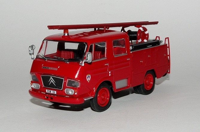 Citroen Type 350 N PS Guinard Incendie Parijs Hachette 1:43, Ophalen of Verzenden, Nieuw, Auto, Overige merken