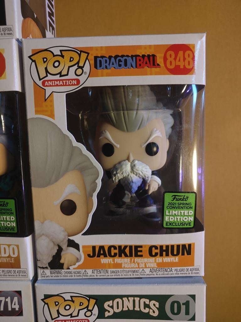 Jackie Chun Funko Pop 848 Dragon Ball 2021 Spring Convention, Ophalen of Verzenden